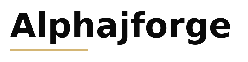 Alphajforge logo